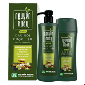 Dầu Gội Dược Liệu Nguyên Xuân Xanh Dưỡng Tóc 350ml