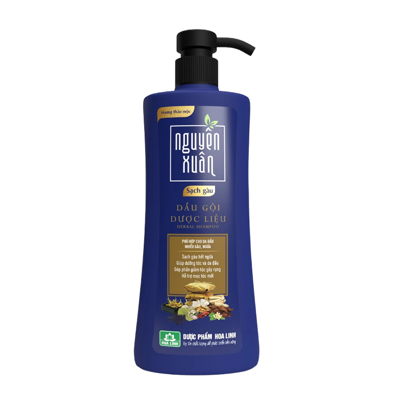 Dầu gội Dược liệu Nguyên Xuân Sạch Gàu 450ml