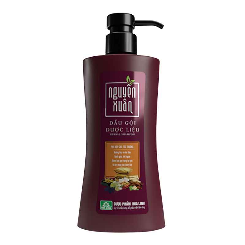 Dầu gội Dược liệu Nguyên Xuân nâu 350ml
