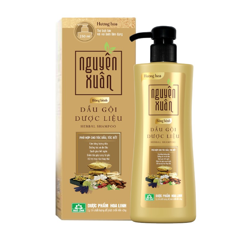 Dầu gội dược liệu Nguyên Xuân Bồng bềnh 250ml