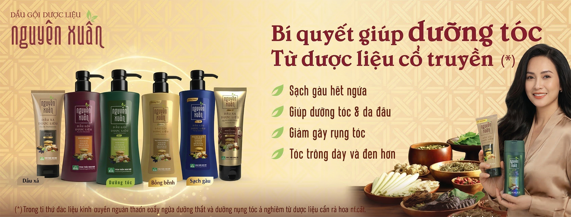 Dầu gội thảo dược Nguyên Xuân