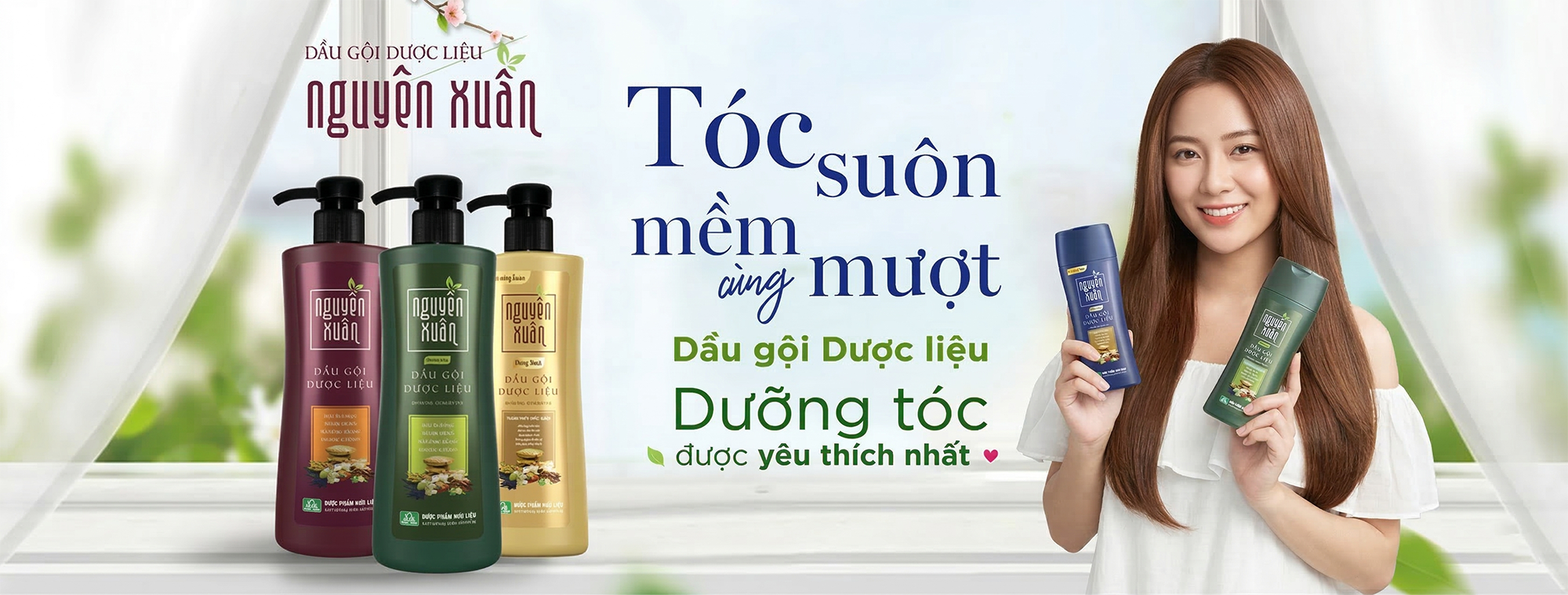 Dầu gội thảo dược Nguyên Xuân